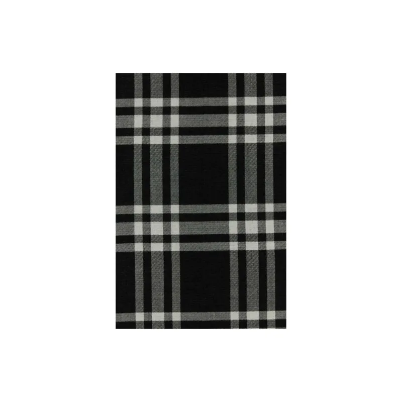 Burberry Check-Pattern Frayed-Edge Scarf-1