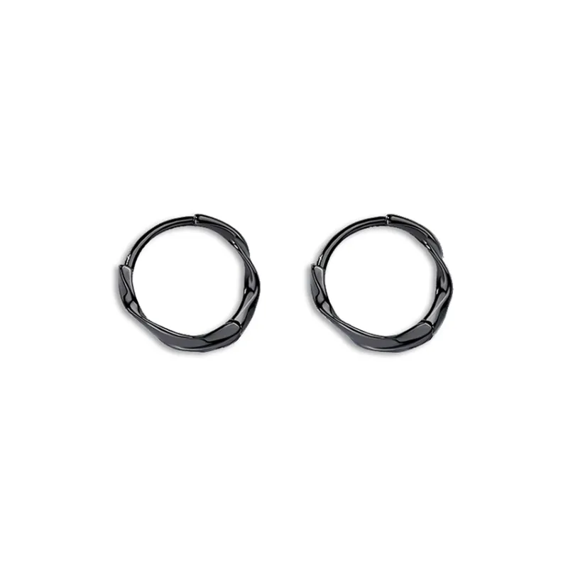 SHK Sterling Silver Earrings Unisex-6