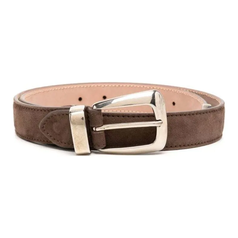 KHAITE Benny Suede Belt-0