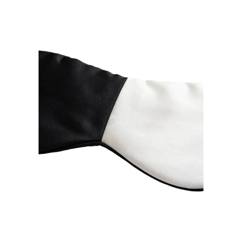MANITO Eye Masks Black White Color Blocking-2