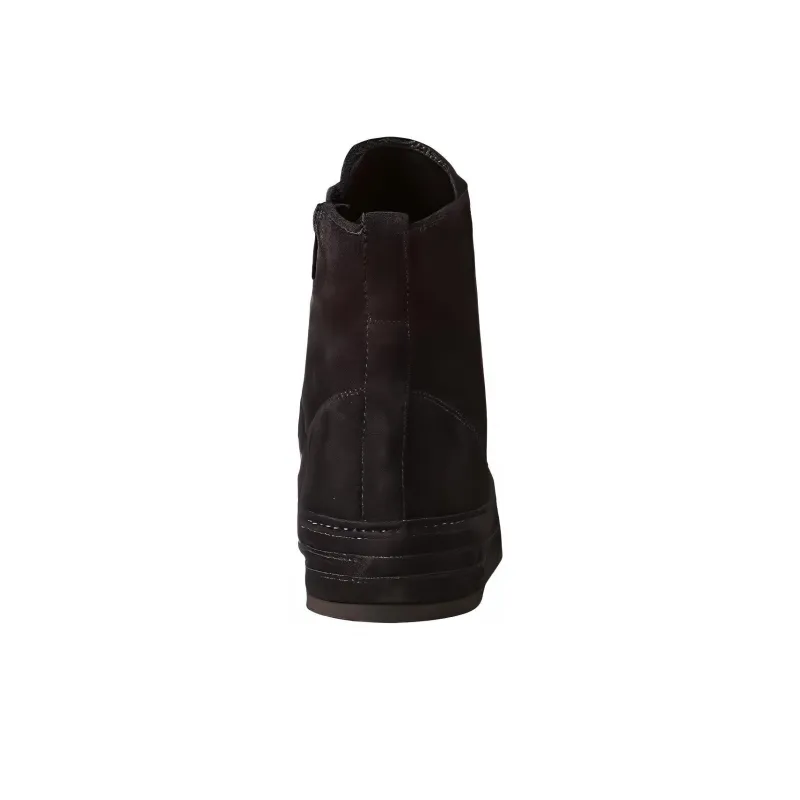 Ann Demeulemeester High-Top Skateboard Shoes Men's Black-3