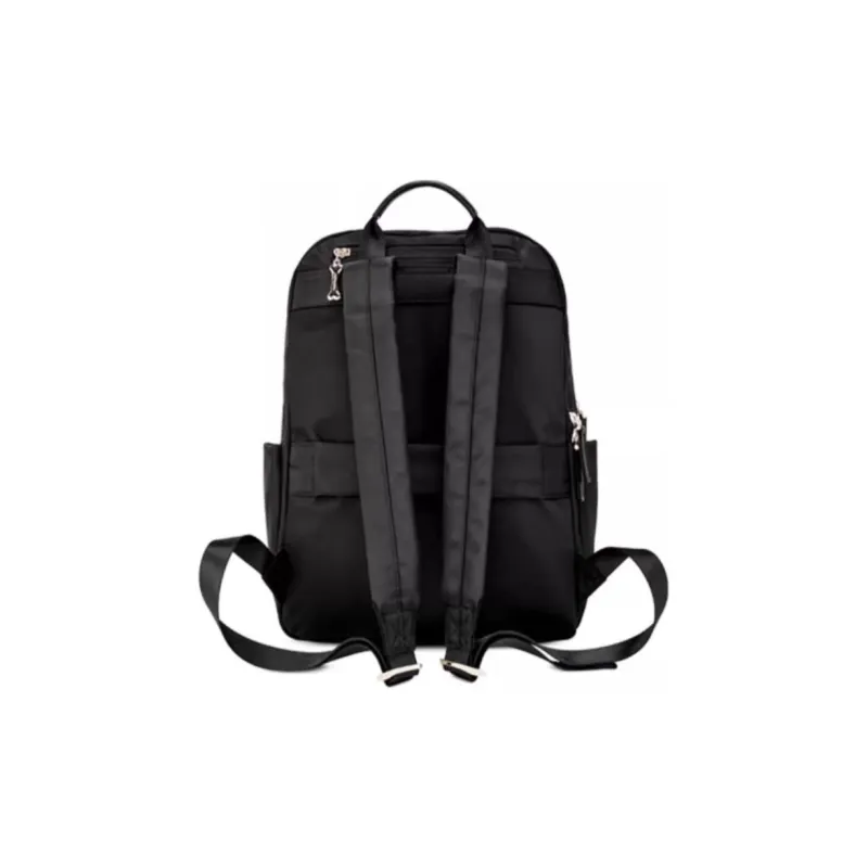 Hush Puppies Fabric Backpack Medium Size Women's Light Purple/Light Green/Black-12
