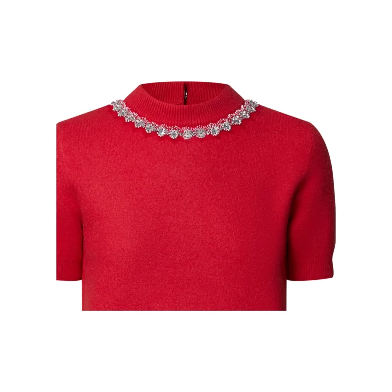 LOUIS VUITTON Jewel Button Knit Top-3