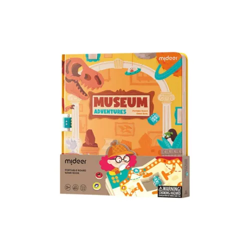 MIDEER Flight Chess Snake Chess Board Class Portable Six in One Puzzle Book Board Games