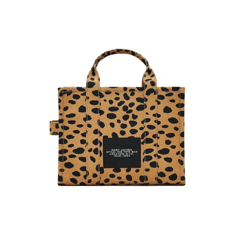 MARC JACOBS The Medium Tote Cheetah Black Leo-2