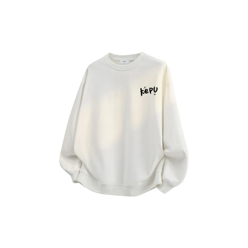 Kepu Fleece Lined Crew Neck Sweatshirt Unisex-7