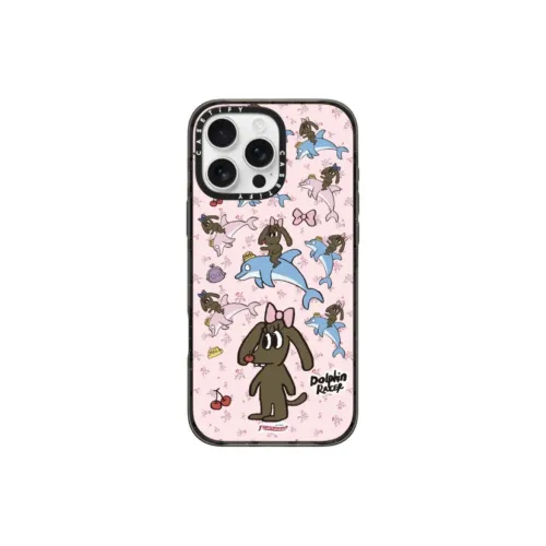 CASETIFY PC+TPU Material Dolphin Rental Phone Cases Compatibility With IPhone 16/15/14/13/12/11/Pro/Max/Plus
