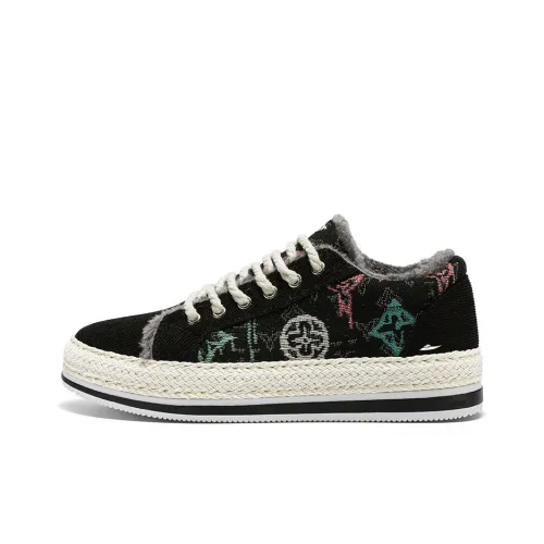 Kuding Warm Slip Resistant Skateboard Shoes Men's
