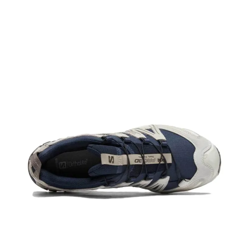 SALOMON XA PRO 3D Slip Resistant Breathable Lightweight Low Top Outdoor Shoes Unisex Midnight Blue-2