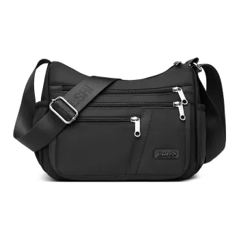 Gerlanx Nylon Fabric Shoulder Bag Crossbody Bag Unisex Multicolor