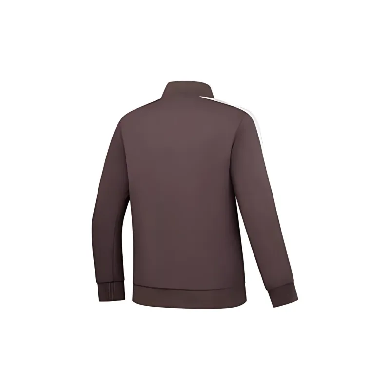 QIAODAN Jackets Coats Men's Van Dyke Brown/Lunar Rock-1