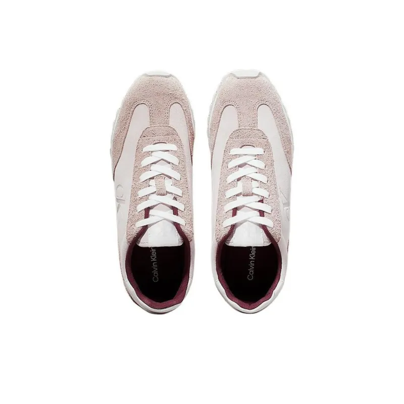 CALVIN KLEIN Low-Top Casual Shoes Women's Light Purple Gray-3