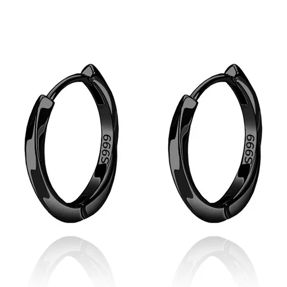 SHK Sterling Silver Earrings Unisex-10