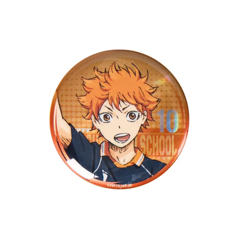 BOOM COMIC Haikyu!! Characters Badge Shoyo Hinata & Tobio Kageyama Badges-0