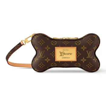 LOUIS VUITTON Coated Canvas Crossbody Bag Shoulder Bag Mini Women's Brown