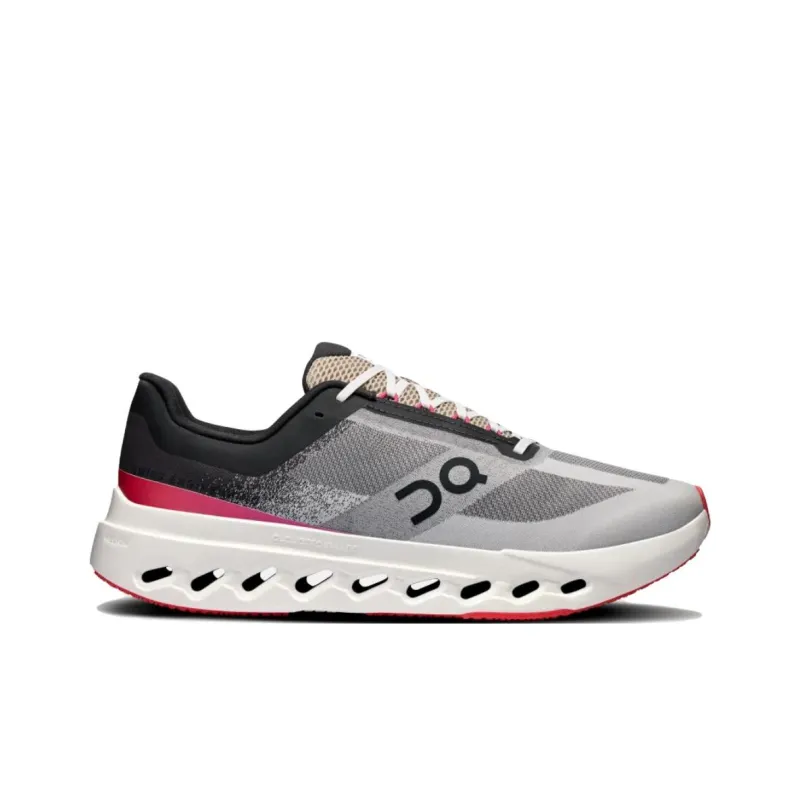 On Anti Slip Wear Resistant Low Top Running Shoes Men's Black White-1