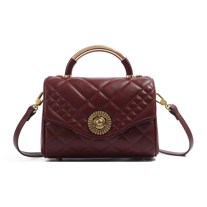 MISS GAIL Synthetic Leather Handbag Shoulder Bag Crossbody Bag Regular Women's Red-8