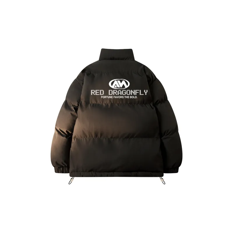 RED DRAGONFLY Puffer Jacket Unisex-5