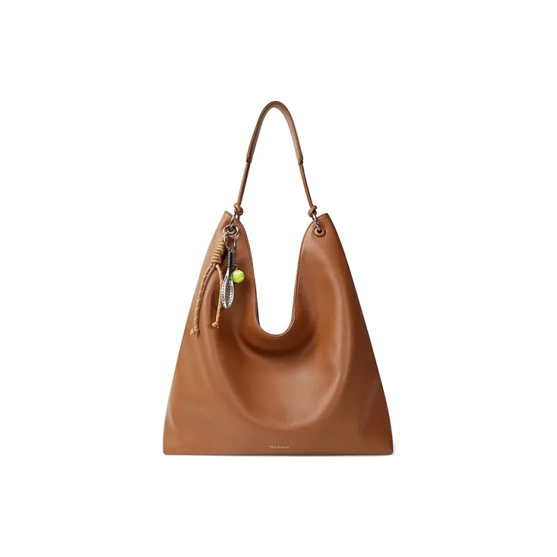 Teenmix Synthetic Leather Tote Bag, Shopping Bag, Crossbody Bag, Shoulder Bag Regular Women's Brown/Caramel/Black-7
