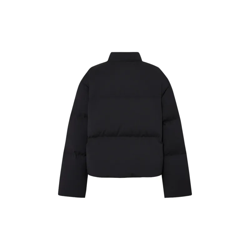 MOCO Down Jacket Women's Blue Black-1