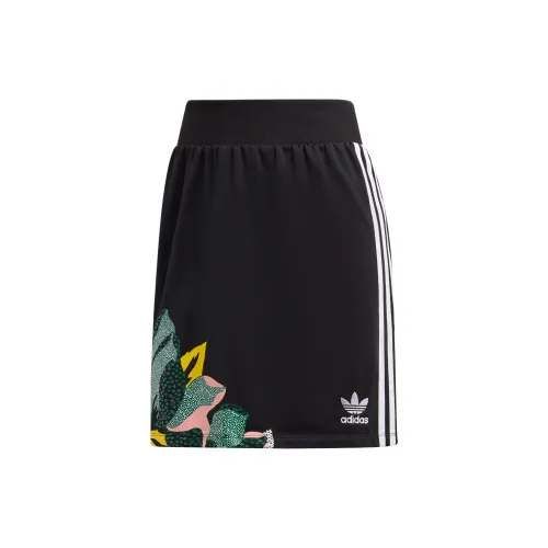 Adidas Originals Casual Short Skirts Women's Black