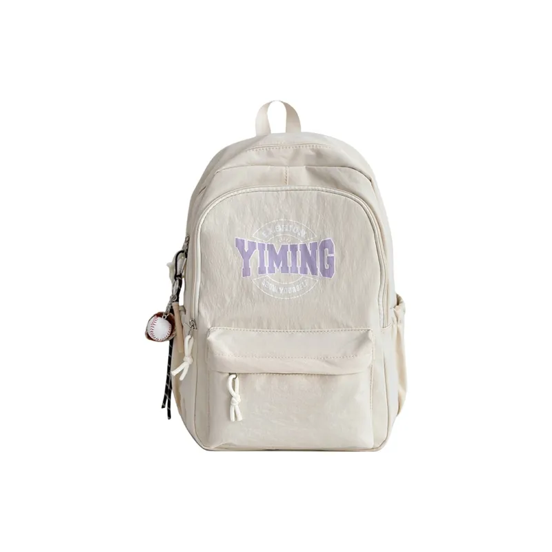 DCLOUD Nylon Backpack Unisex Red/White/Blue/Pink/Black-5