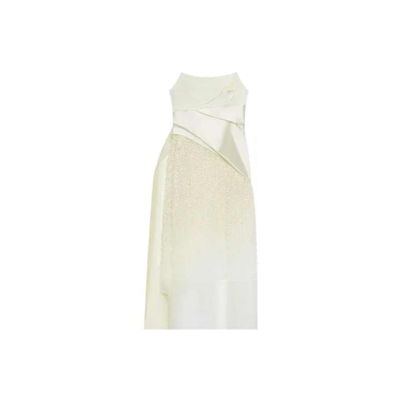 GIVENCHY SS24 Slip Dresses Women's Butter-5