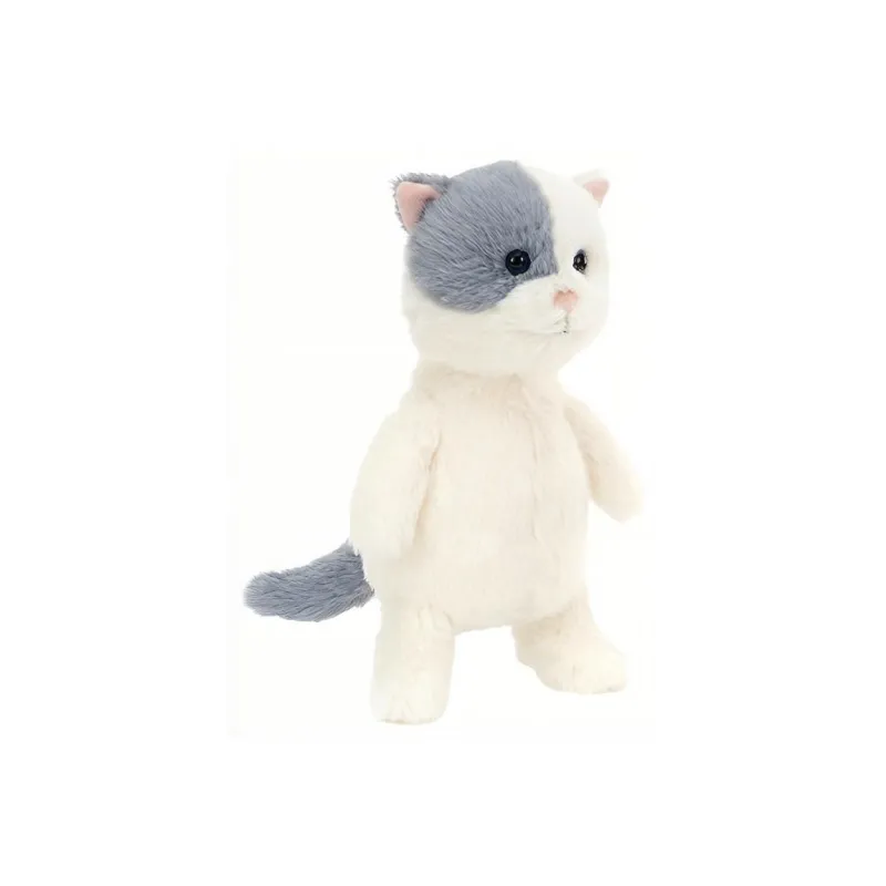 JELLYCAT Cat Collection Animal Short And Cute Little Cat Dolls Plush Doll 19cm Height-1