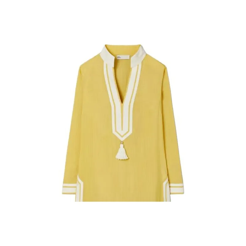 TORY BURCH Long sleeve Tunic Minidress-1