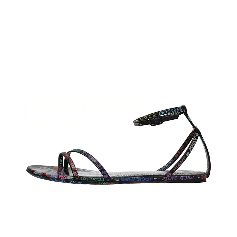 Balenciaga Strap Sandals Women's Black-0
