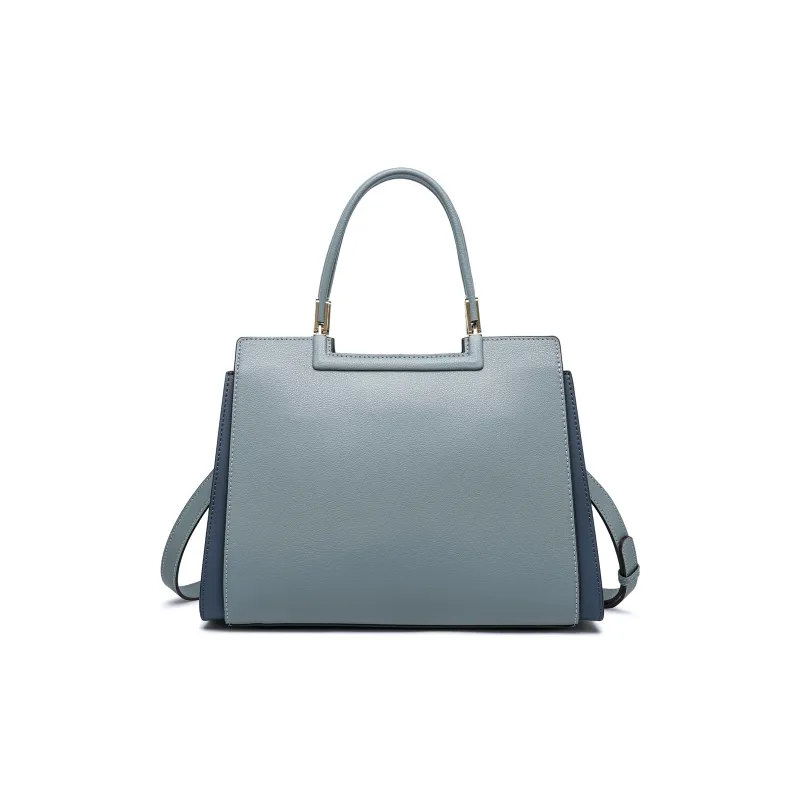 FAIRWHALE Cow Leather Tote One Shoulder Handbag Women's Multicolor-10