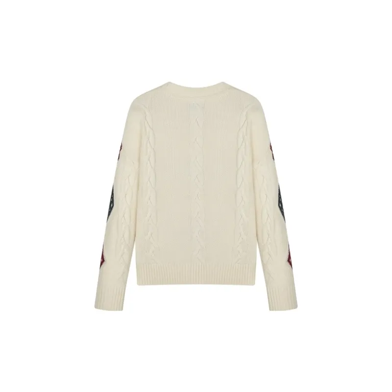 Teenie Weenie Sweater Women's Ivory White-1