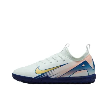 Nike Anti Slip Wear Resistant Low Top Kids' Soccer Shoes Green Teenagers