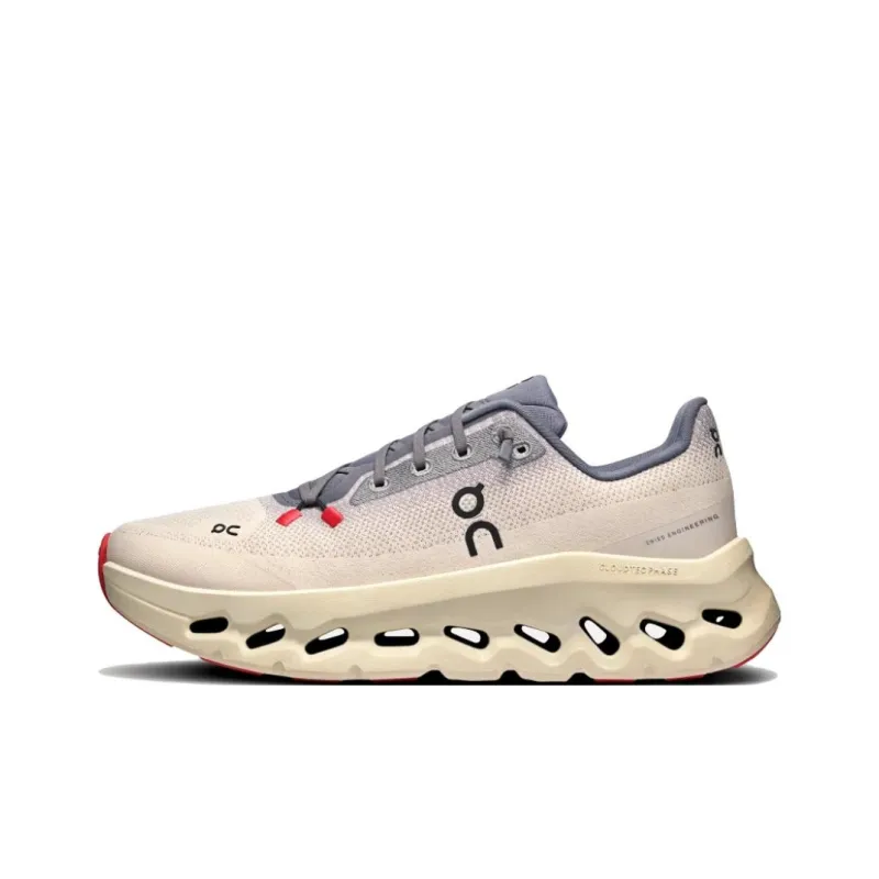 On Cloudtilt Anti Slip Wear Resistant Low Top Casual Shoes Men's Beige-0