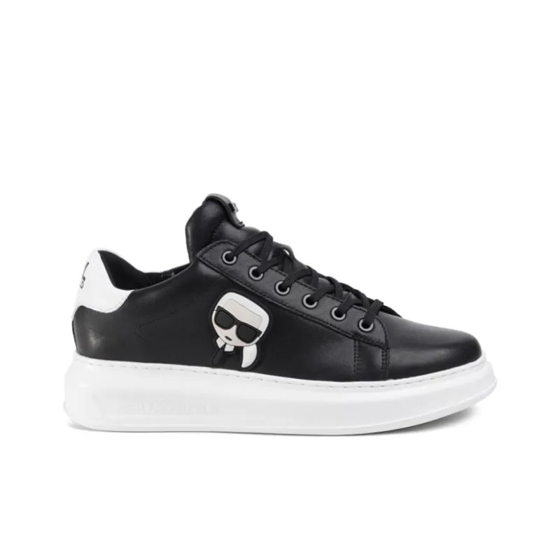 KARL LAGERFELD Ikonik NFT Kapri Leather Sneakers-1