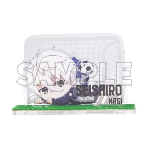 GuGuGuGu Blue No Man's Land Comic Blue Lock Chibi Grassland Acrylic Stands-3
