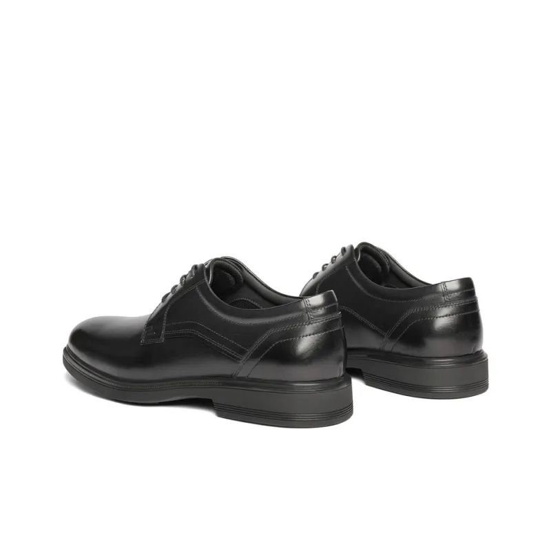BELLE Dress Shoes Men Low Top Black-4