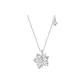 925 Sterling Silver, Maple Leaf Story Necklace