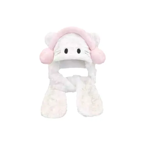 Yalu Polyester Hoods & Plush Hats Unisex