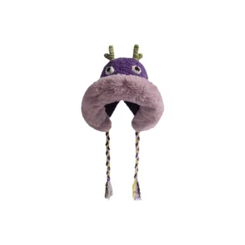 PISHUSHU Polyester Beanies Women's Purple Pink