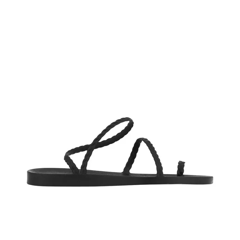 ANCIENT GREEK SANDALS Stylish Sandal Women's Black-1