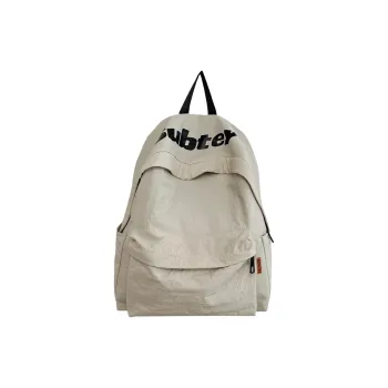 KAMLUI Nylon Fabric Backpacks Backpack Regular Unisex Black