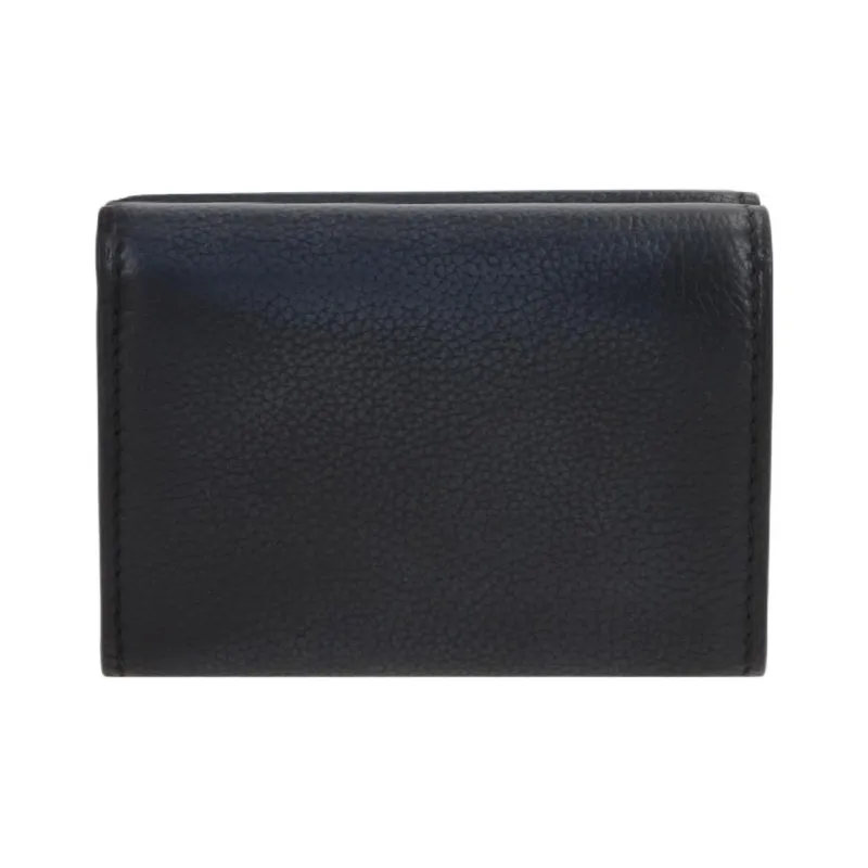 BERLUTI Scritto Leather Wallet Regular Men's Black-2