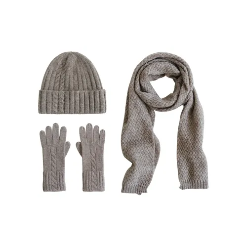 LOST PATTERN Cashmere Knit Scarves Unisex