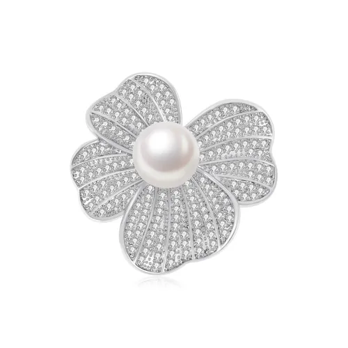 CLORIS YING Freshwater Pearl Brooches Women's