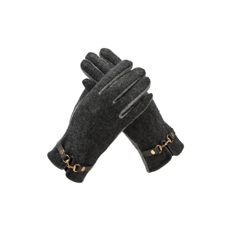 BANDICOOT Wool Knit Gloves Women's-7