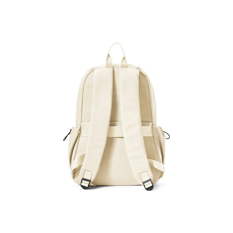 Kawasaki Fabric Backpack Laptop Backpack Unisex Black/Ecru/Khaki/Gray Green/Lotus Root Powders-8