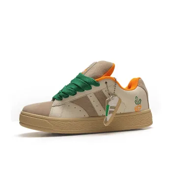 STUR YSN Wear resistant And Lightweight Low Top Skateboard Shoes Women's Carrot