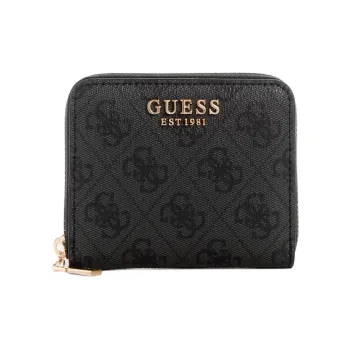 GUESS Artificial Leather Wallet Small Size Women's Black