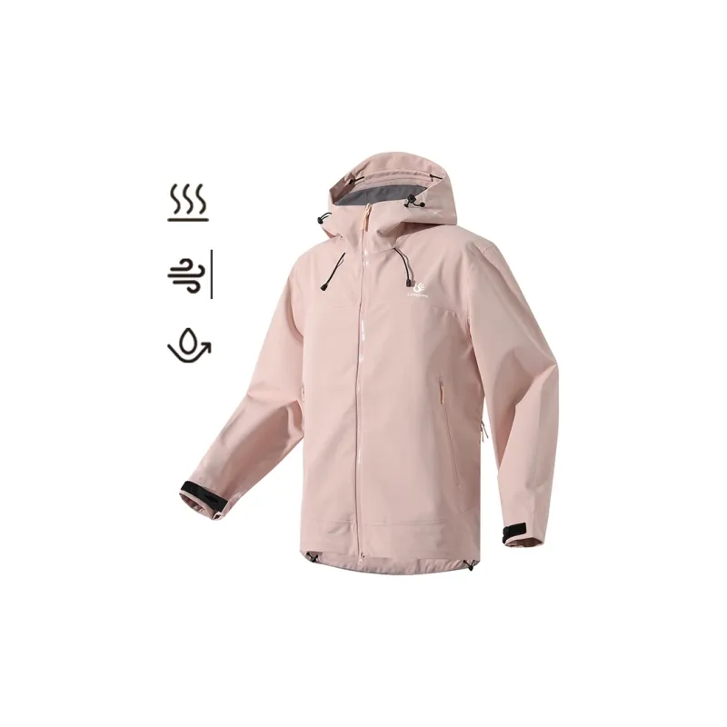 LIVINGTOWN Warm Breathable Water Resistant Windproof Windbreaker Jacket Unisex-9